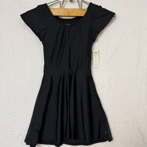 Honey mark. Swim Pepper Black Dress XXS Swimsuit Athletic Normcore Modest NWT
